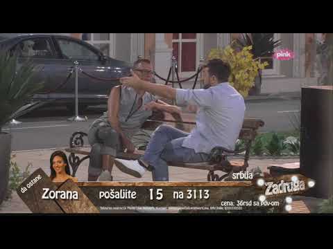 Zadruga - Milan razgovara sa Ognjenom -  03.06.2018.