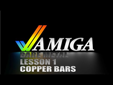 Amiga Bare Metal assembly lesson 1