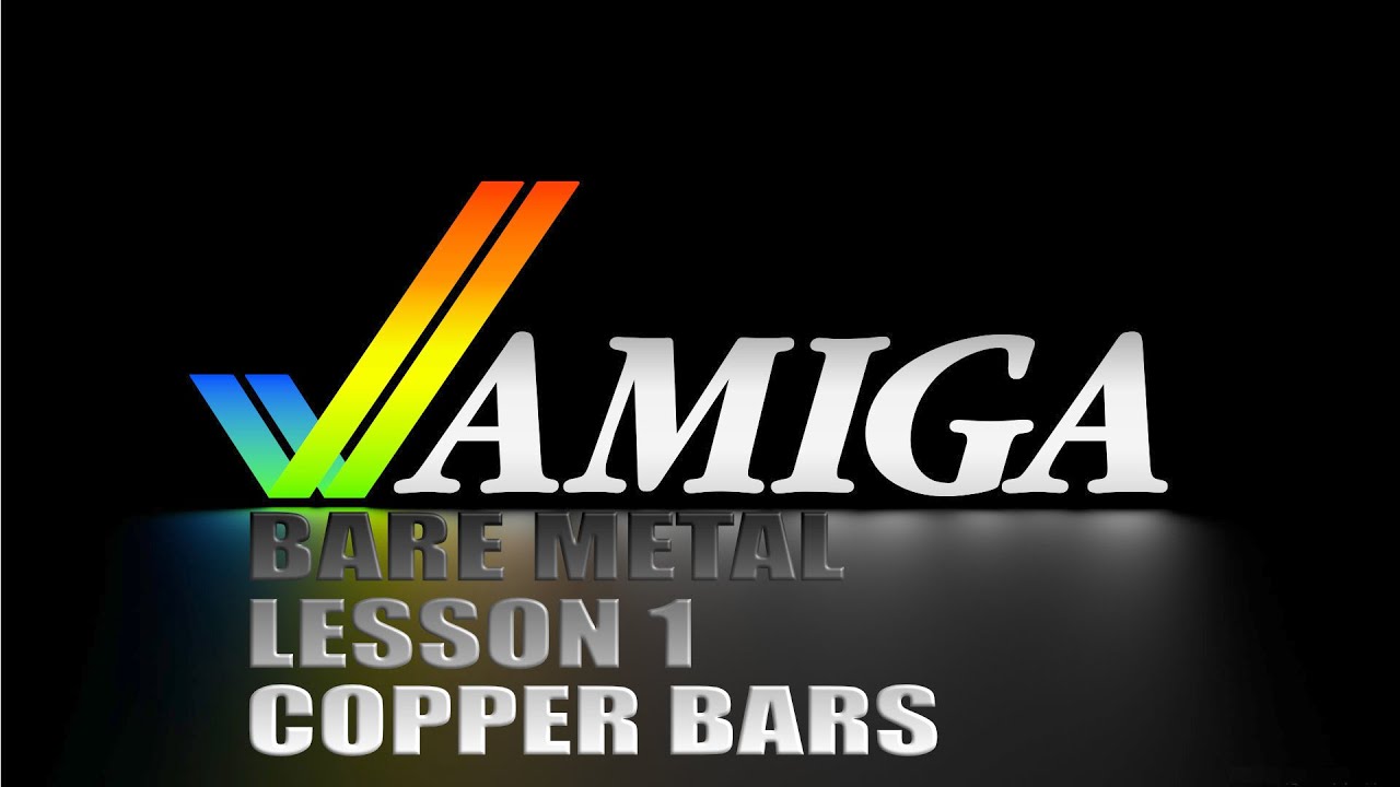 Amiga Bare Metal assembly lesson 1