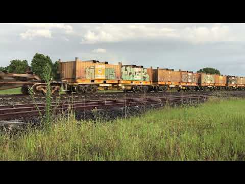 First MT Quebe steel train on the North Coast 6BW7 1/1/2022 Happy New Year.