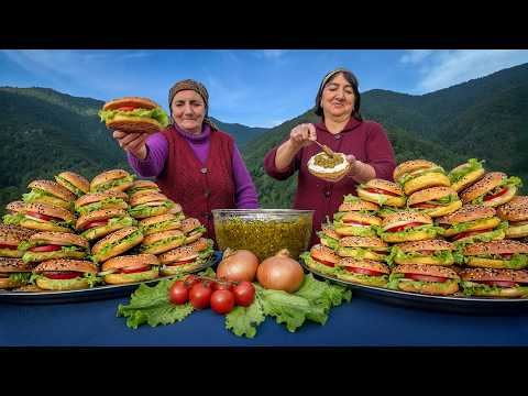 Crispy Homemade Bagels with Avocado In A Quiet Village