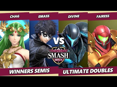 Virtuocity 2022 Winners Semis - Chag & eMass Vs. Divine & Fairess - SSBU Ultimate Tournament