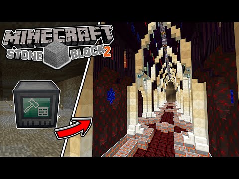 🏛 I Built This Using A Machine 🏛 Ep.26🏛StoneBlock 2: Rebirth 🏛 Minecraft Modded Survival 🏛