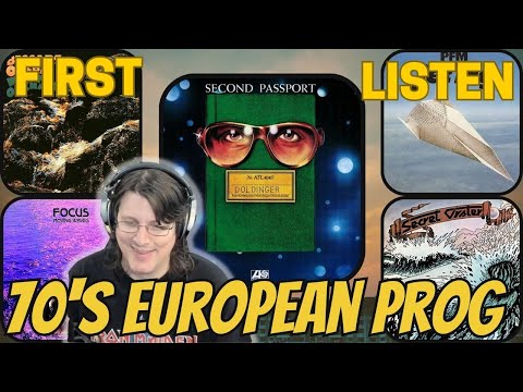 70's EUROPEAN PROG ROCK REACTION to Focus/ Secret Oyster/ PFM / Passport/ Beggars Opera/ Holdsworth