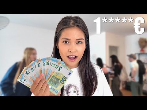 Flea market at MY house (I invited my fans 😱)