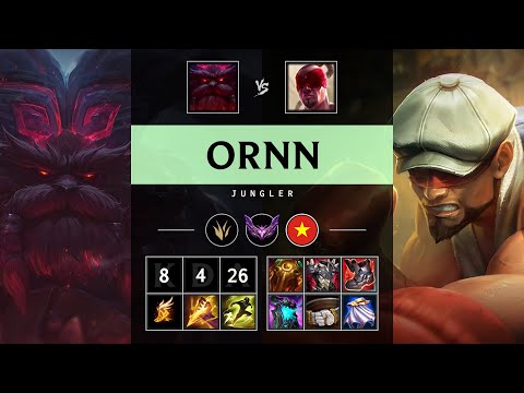 Ornn Jungle vs Lee Sin - VN Master Patch 25.18