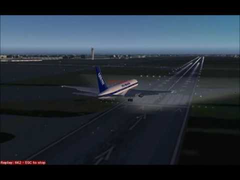 LDS 767 landing at EDDH