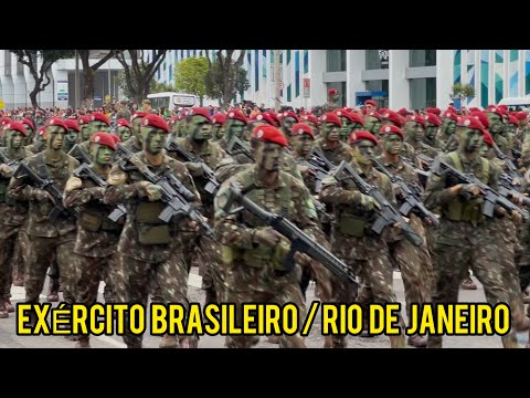 EXÉRCITO BRASILEIRO NO DESFILE CÍVICO MILITAR DE 7 DE SETEMBRO 2025 AVENIDA PRESIDENTE VARGAS RIO 🇧🇷