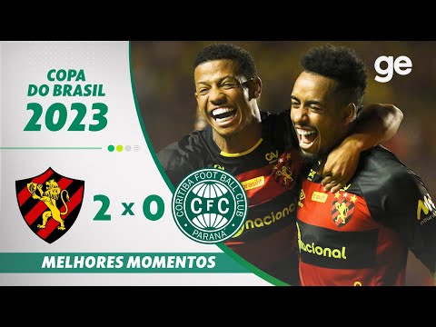 Gols e lances de Sport x Coritiba