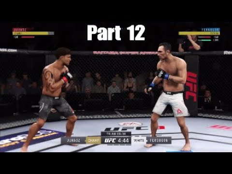 UFC 3 Career Mode Part 12 UFC Lightweight Champ
