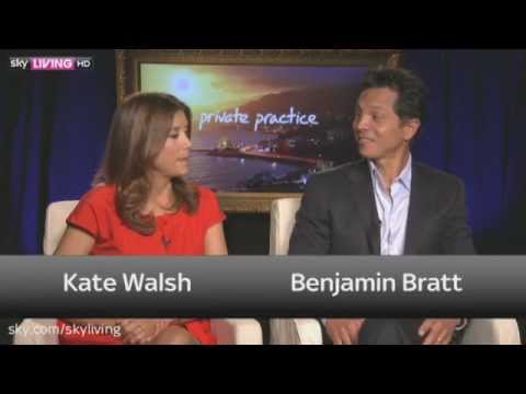 Kate Walsh and Benjamin Bratt on Sky Living