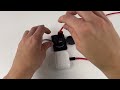 USB nabíjačka 12V / 24V - 2x USB 3,1A zásuvka / povrchová montáž / biele podsvietenie - Video Youtube