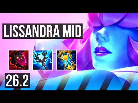 LISSANDRA vs VARUS (MID) | 39K damage | EUW Diamond | 26.2