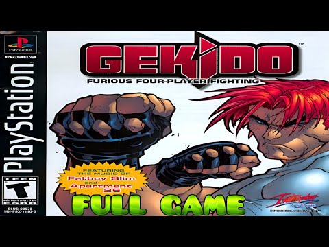 Gekido: Urban Fighters | PS1 | 4K60ᶠᵖˢ UHD🔴 | Gameplay Walkthrough Longplay Full Movie Game
