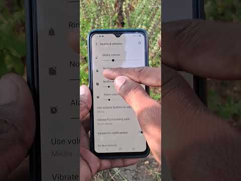 Sounds and Vibration settings in Vivo V21e Smartphone #5minutestech #vivov21e