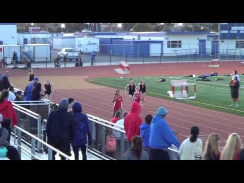 OpenG Heat 2 200m vs Servite & Rosary 3-9-16 - Los Alamitos Girls