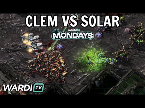 Clem vs Solar (TvZ) - WardiTV Mondays 68 [StarCraft 2]