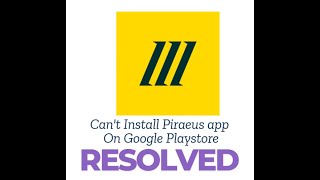 Download the video "Fix "Can't Install Piraeus App" on Google Play Store | Android Banking App Issue Solved (2025)"