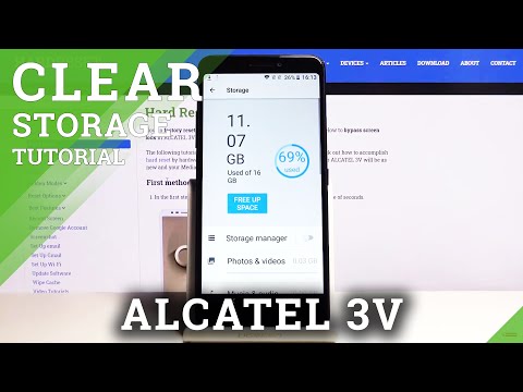 How to Clean Storage in ALCATEL 3V – Speed Up System