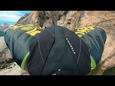 Sassongher val scura 1 wingsuit base jump 2023