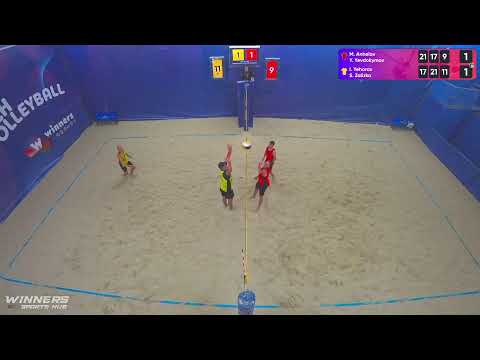 08:10 M. Anhelov / Y. Yevdokymov - I. Yehorov / S. Zalizko 09.07.2022 | Winners Beach Volleyball