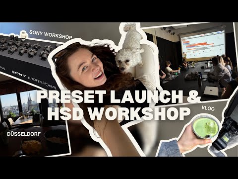 Preset Launch, Mit Sony an der Hochschule Düsseldorf (HSD) - VLOG 8