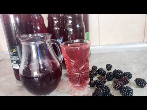 Kako napraviti Sok-sirup od domacih kupina💥Jednostavna priprema za 5 l soka#recept#diy