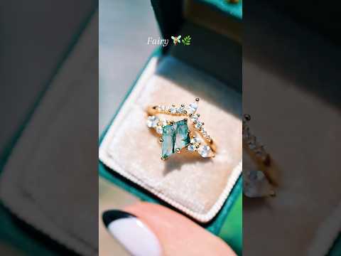 Which nature inspired ring would you say yes to? 🌿🧚‍♀️ #jewelry  #nontraditionalengagementring