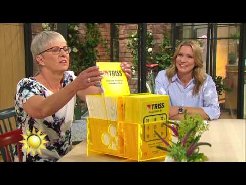 Anette Andersson från Leksand skrapar Triss - Nyhetsmorgon (TV4)