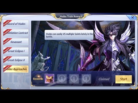 Saint Seiya: Awakening - Hades Train Hall Complete Guide and Gacha Hades 80times 8000 Diamond Day 2!