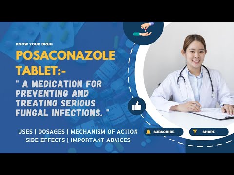 Posaconazole (100Mg) Candipoz Gr 100 Mg, Prescription, Treatment: Anti Fungal