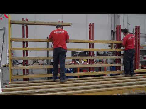 Pila a sezione ellittica - condor realizzata con la cassaforma modulare a trave