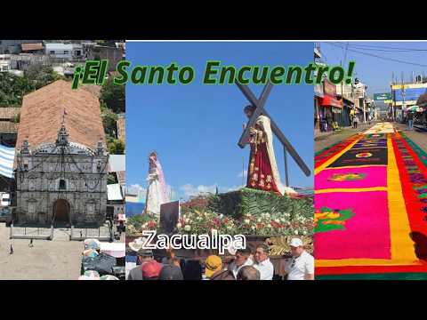 El Santo Encuentro 🙏 Jesús Nazareno y la Virgen María en Zacualpa 2026