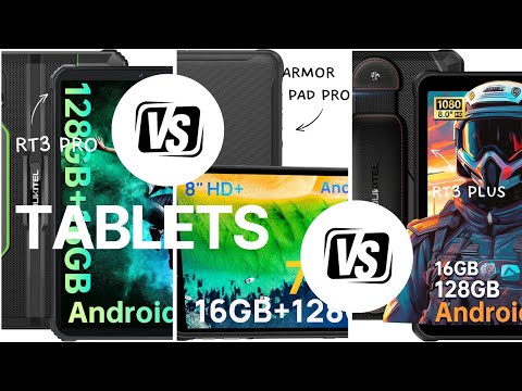 📱 ¿Cuál es la MEJOR tablet resistente de 8”? 🔥 Oukitel RT3 Pro vs RT3 Plus vs Ulefone Armor Pad Pro