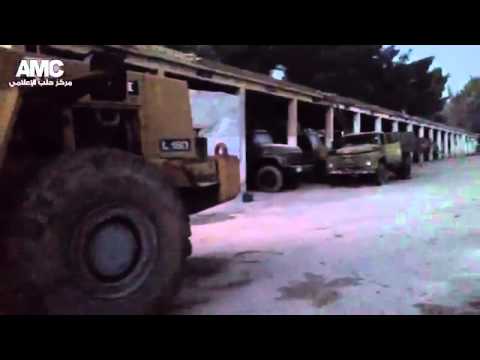 السيطرة على مدرسة المشاة من قبل الجيش الحر في محافظة حلب