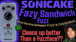 Video thumbnail for FAZY SANDWICH FUZZ • by SONICAKE • New Muff Style Circuit that Cleans Up Better Than a Fuzz Face? by KTG HATS (Hats & Guitars)