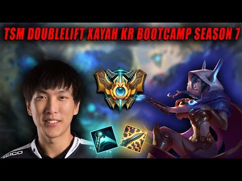 TSM Doublelift | Xayah vs Tristana | KR Bootcamp before Worlds Season 7