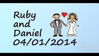 preview picture of video 'Ruby and Daniels Wedding Oaks Oasis Caloundra 04/01/2014'