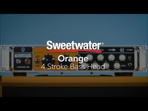 Orange 4 Stroke Bass Head Demo