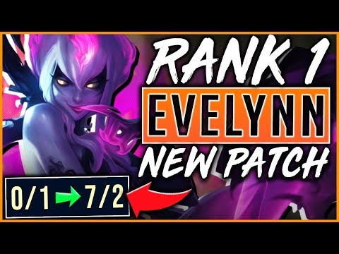 HOW TO PLAY EVELYNN LIKE A CHALLENGER PLAYER - League of Legends