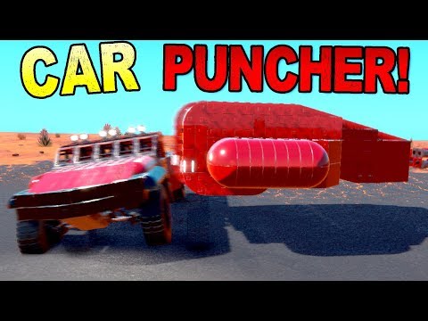 I Built a GIANT Boxing Glove That PUNCHES CARS! - Trailmakers Gameplay