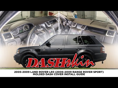 HOW TO: DashSkin Dash Cover Installation for 2005-2009 Land Rover LR3 (2006-2009 Range Rover Sport)