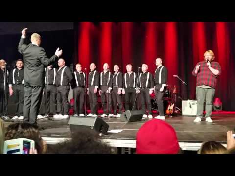 Manskören Harmoni och Martin Almgren