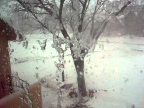 Wichita, Ks 2nd snow storm-7" to 13"-35mph winds