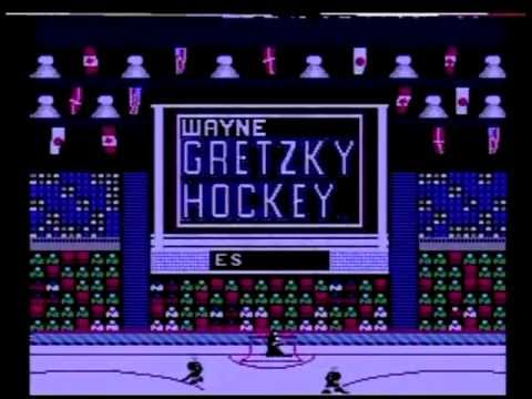 wayne gretzky hockey nes controls