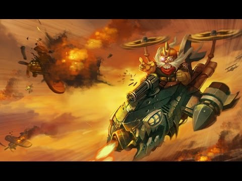 League Of Legends -  Fury Corki vs Vayne Perfect AD Carry Game TK1