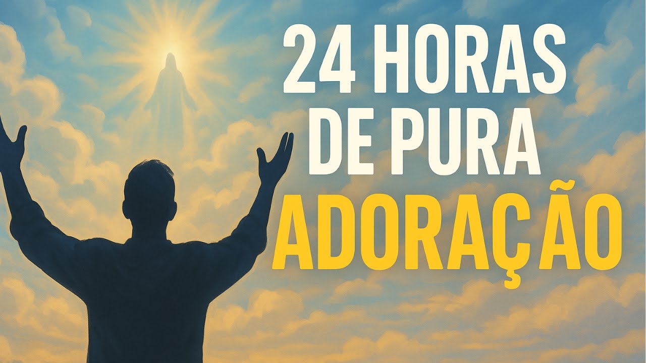 🌟🎶 Entre no Ritmo do Céu – Adoração 24h Que Transforma! 🔥🙌