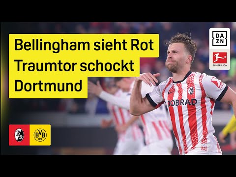 SC Freiburg - Borussia Dortmund | Bundesliga | 14. Spieltag | DAZN Highlights