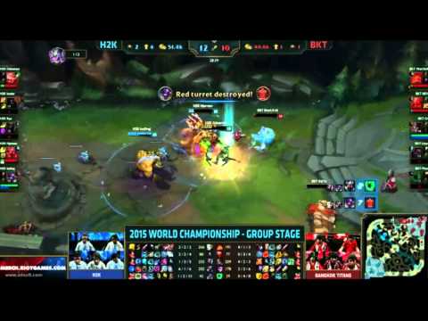 H2K vs BKT - Group Stage - Highlights - Week 1 Day 3 - LoL World Championship 2015