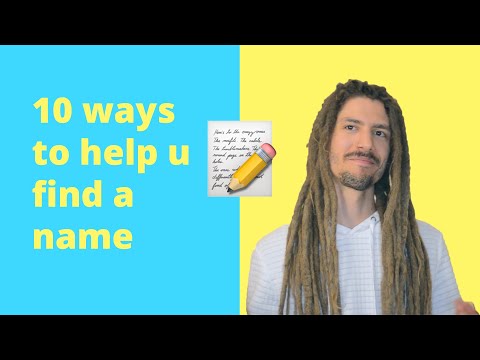 How to Choose an Artist Name